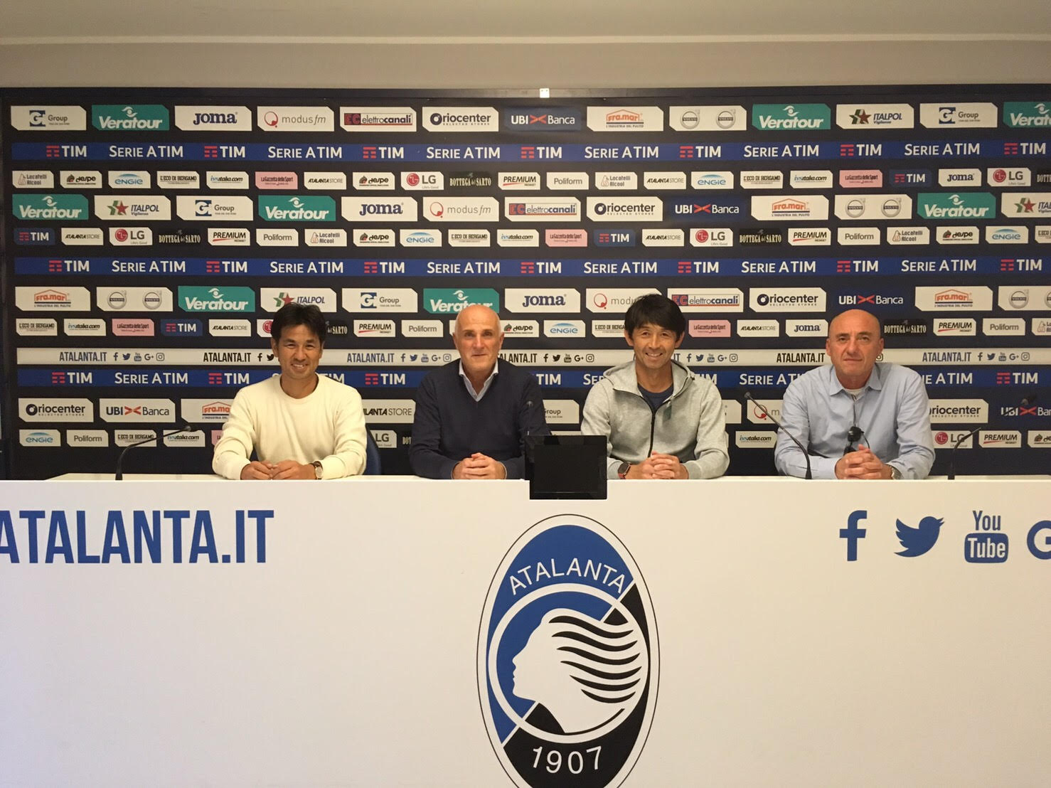 Visita preso l'Atalanta calcio